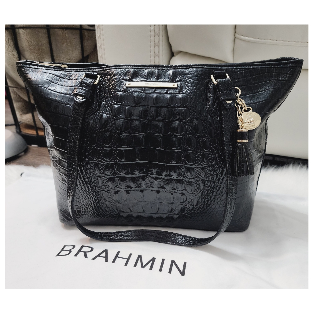 Brahmin Medium Asher Melborne Tote W/Dustbag